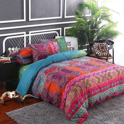 Bohemian comforter set ultra - comforter,