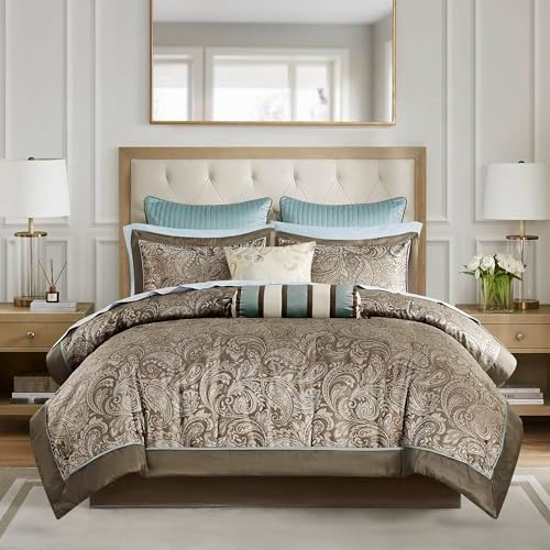 Queen comforter set with - queen,