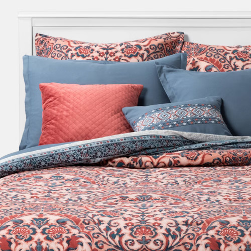 Printed paisley with - printed, border